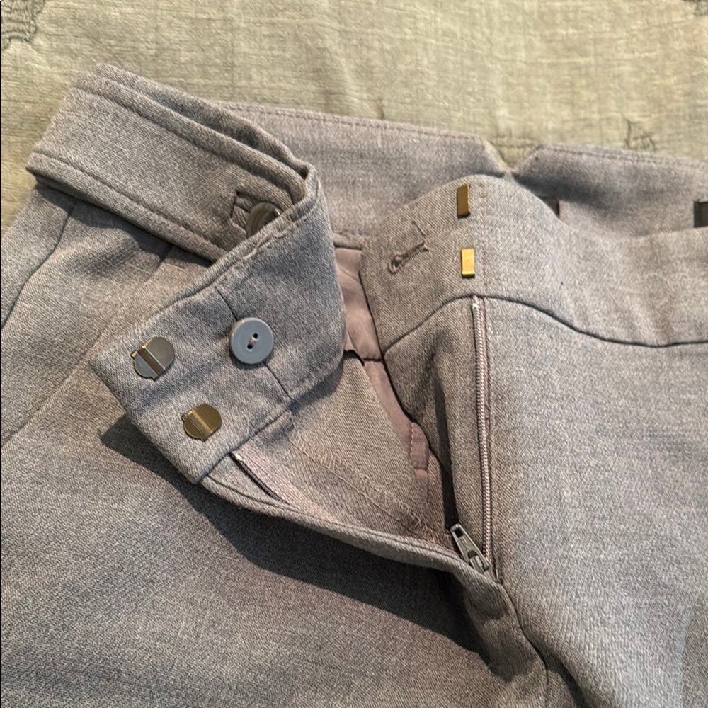 LOFT Julie Gray Trousers - Picture 4 of 7